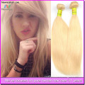 European hot sell 613# blonde straight bulk hair